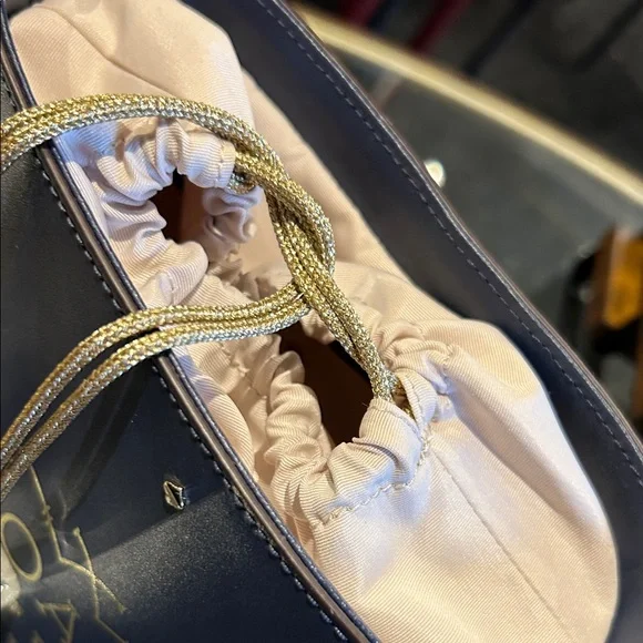 Rare Kate Spade Steal The Spotlight Champagne Bucket Bag. - Picture 8 of 10